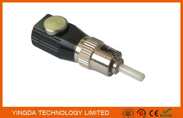 comprar Adaptadores de fibra óptica del metal, ST desnudo óptico del ST FC LC del adaptador de la fibra redondo Fabricación en línea