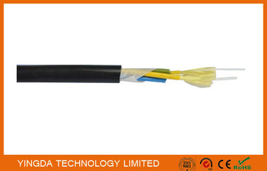 comprar Cable firmemente protegido al aire libre de la envoltura del cable de descenso del cordón de remiendo de la estación base de CATV FTTH 7.0m m PE Fabricación en línea