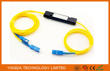 comprar Módulo compacto del casete del divisor 1x2 del PLC de la fibra óptica, acoplador de soldadura fundido de FTB Fabricación en línea
