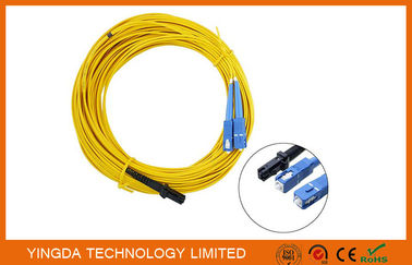 comprar Cordón de remiendo de la fibra óptica del LC/de APC MT-RJ al duplex Zipcord del SC Singlmode sin amarillo del clip Fabricación en línea