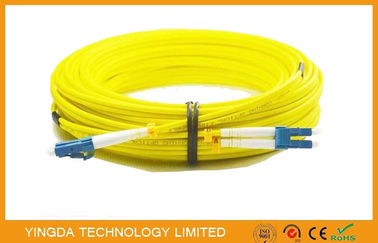 comprar Cordón de remiendo de la fibra óptica del duplex del LC/del UPC LC/del UPC SM 2.0m m con el clip Zipcord Fabricación en línea