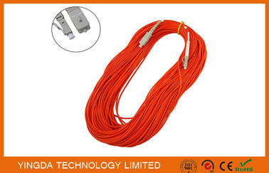 comprar LC al cordón de remiendo de la fibra óptica del SC MM50/al cable del remiendo del PVC LSZH de 125um OM2 Mulitmode Fabricación en línea