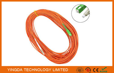 comprar Cordón de remiendo del SC LC de la fibra óptica de la telecomunicación de MM50/de 125um OM2 20 metros Fabricación en línea