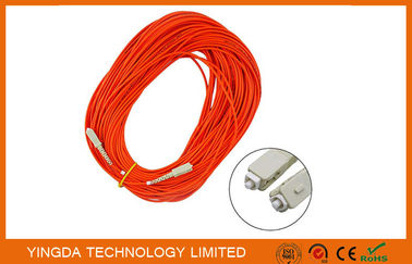 comprar SC del cordón de remiendo de la fibra óptica de LSZH - SC con la naranja de la vivienda/el cable beige a una cara de la fibra de Corning Fabricación en línea