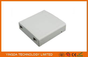 comprar Caja del soporte de la pared del cable de fribra óptica, SC FC del interfaz del adaptador del enchufe de pared de FTTH 86 Fabricación en línea
