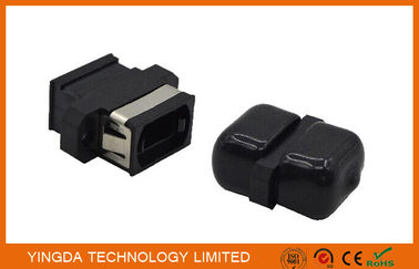 comprar Base Mpo de la huella 12 del SC/conector multi del reborde del acoplador del adaptador de la fibra del modo de Mtp Fabricación en línea