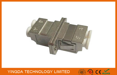 comprar Vivienda de fibra óptica del metal plateado del adaptador del duplex de Couler LC LC de la pérdida de alto retorno Fabricación en línea