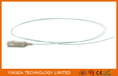 comprar Fibra 0.9m m del metro LSZH G657A1 Mulitmode de la aguamarina 50/125um 2 del SC OM3 10Gigabit de la coleta de la fibra óptica Fabricación en línea