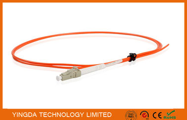 comprar Naranja apretada con varios modos de funcionamiento del almacenador intermediario del diámetro LSZH del simplex 2.0m m del LC de las coletas de la fibra Fabricación en línea