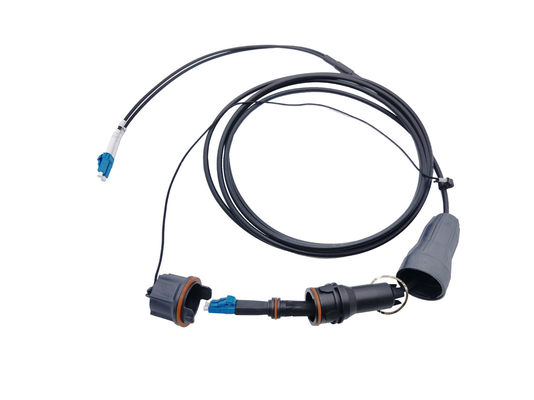comprar Puente de fibra óptica impermeable 4.8m m G657A2 RRH de IP67 FTTA Fabricación en línea