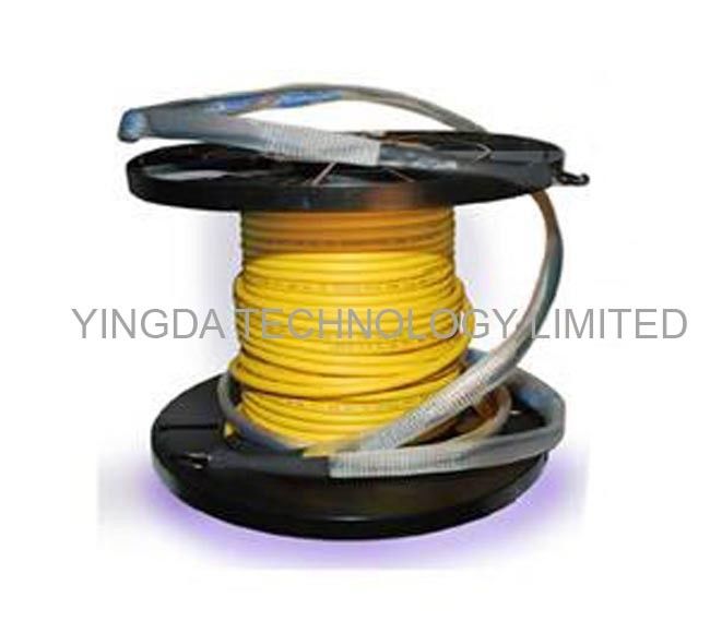 8 / 12 Core Pre -Terminated Fiber Optic Patch Cord Truck Cable Assembly With Pulling Eye