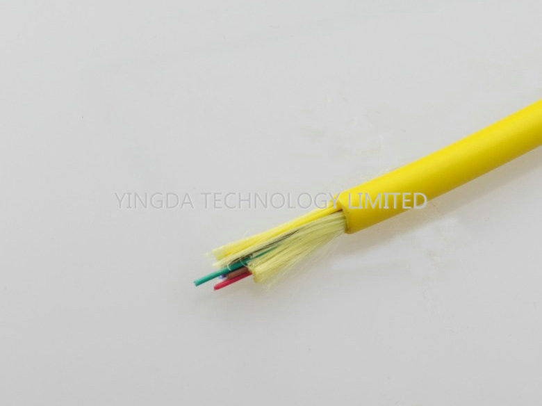 Indoor Multi-Fiber Multi-purpose Fiber Optic Distribution Cable Tight Buffer Aramid Yarn