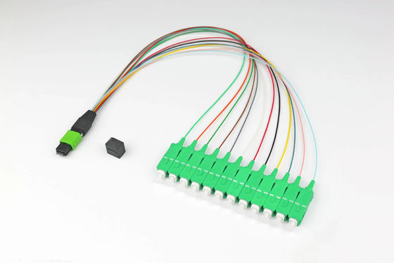 YINGDA Cable MPO MTP de alto rendimiento para conexiones de fibra óptica de larga duración