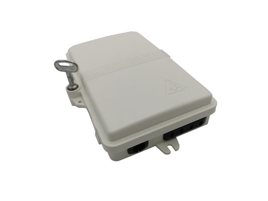Caja de empalme de fibra óptica ABS PC Caja de terminación de fibra óptica para 2-8 fibras Cable sin cortar