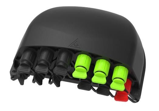 12 núcleos pre-conectados Fibra óptica caja de separación con protección IP68 para la red FTTX
