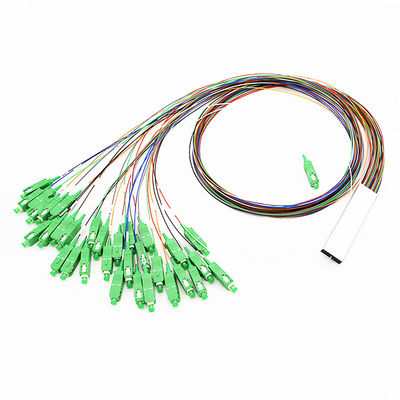 ODN Splitter óptico Fibra óptica PLC Splitter 1x32 con conector de conexión de alta tensión PON XGPON