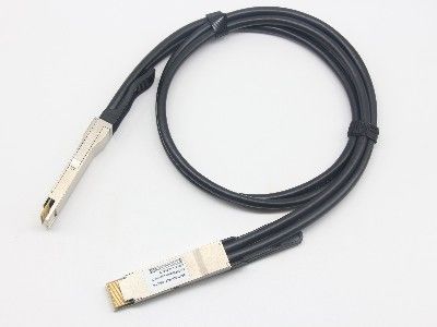 400G QSFP112 Acoplamiento directo pasivo Cable de cobre doble 2M Distancia 1m 2m 3m Normas de cumplimiento RoHS / CE / FCC
