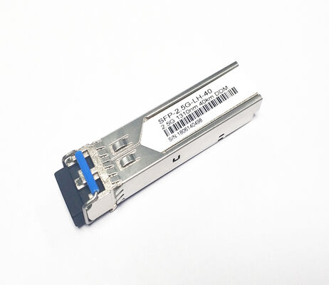 Módulo transceptor SFP 2.5G BiDi 1310nm 40KM Fibra Óptica Monomodo LC SMF SFP-2.5G-LH-40