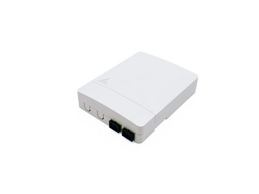 2SC Terminal de terminación de fibra óptica de puerto FTB86M Caja para terminal de roseta óptica de plástico FTTH PON